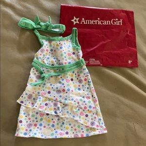 American Girl Doll Dress & headband set
